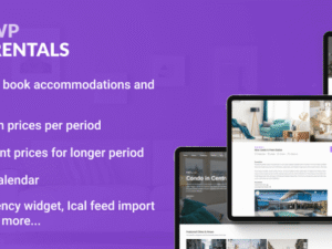 WP Rentals - Booking Accommodation WordPress Theme
