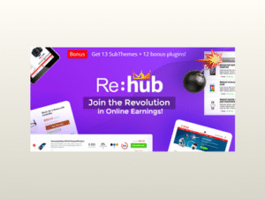 rehub price comparison, multi vendor marketplace wordpress theme