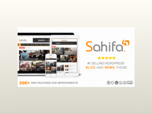 sahifa responsive wordpress news / magazine / blog theme