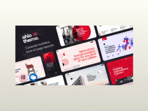 ohio creative portfolio & agency wordpress theme