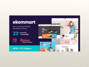 ekommart all in one ecommerce wordpress theme