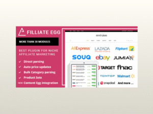 Affiliate Egg - Niche Affiliate Marketing Wordpress Plugin