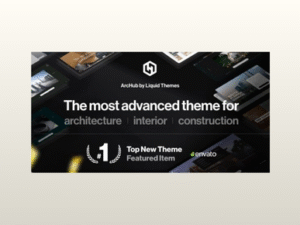 ArcHub – Architecture and Interior Design WordPress Theme