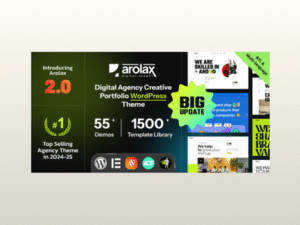 Arolax – Creative Digital Agency Theme