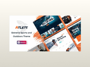 Atlets – Extreme and Outdoors WordPress Theme