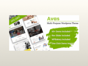 Avas – Elementor MultiPurpose WordPress Theme