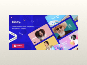 Billey – Creative Portfolio & Agency Elementor WordPress Theme