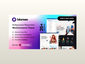 Blonwe - Multipurpose WooCommerce Theme