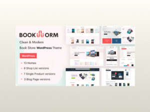 Bookworm – Bookstore & Bookshop WooCommerce Theme