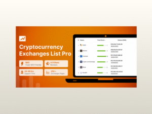 Cryptocurrency Exchanges List Pro - WordPress Plugin