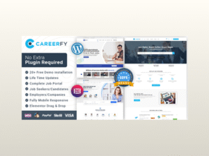 Careerfy – Job Board WordPress Theme