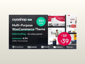 CiyaShop + Apps – Multipurpose WooCommerce Theme
