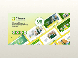 Clinara – Cleaning Services WordPress Theme