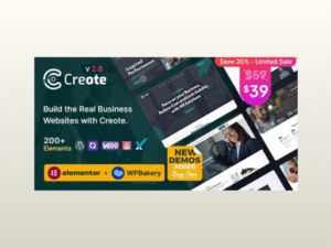 Creote – Corporate & Consulting Business WordPress Theme