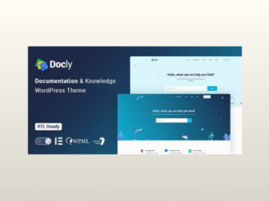 Docly – Documentation And Knowledge Base WordPress Theme with bbPress Helpdesk Forum