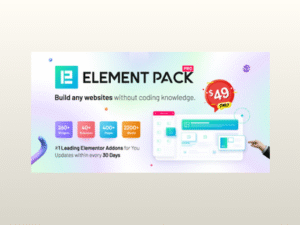 Element Pack Pro - Addon for Elementor Page BuilderWordPress Plugin