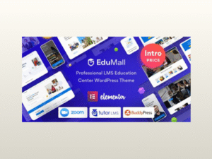 EduMall – Professional LMS Education Center WordPress Theme