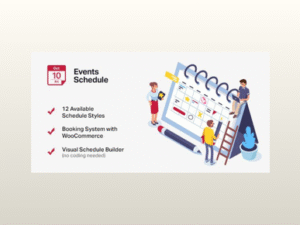 Events Schedule – WordPress Events Calendar Plugin