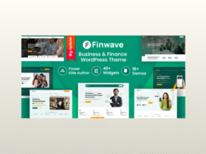 Finwave – Business and Finance WordPress Theme