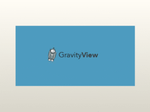 GravityView – App Builder for Gravity Forms