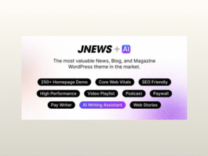 JNews – WordPress Newspaper Magazine Blog AMP Theme