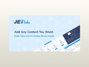 JetTabs – Tabs, Toggles and Accordion blocks for Elementor