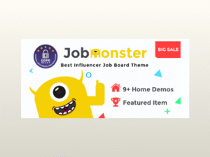 Jobmonster – Job Board WordPress Theme