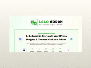 LocoAI Pro – AI Automatic Translate WordPress Plugins & Themes