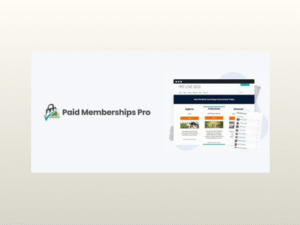 Paid Memberships Pro + Addons – Membership Plugin and Subscriptions Platform for WordPress