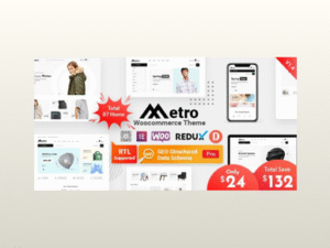 Metro – Minimal WooCommerce WordPress Theme