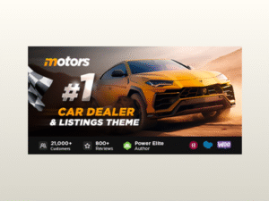 Motors – Car Dealer, Rental & Listing WordPress theme