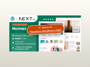 Ncmaz – NextJs Headless WordPress Blog Magazine