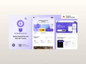 Numérique - SEO Digital Marketing WordPress Theme