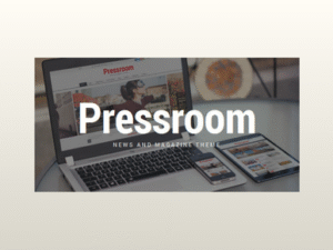 Pressroom – News Magazine WordPress Theme