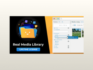 Real Media Library – Media Library Folder & File Manager for Media Management in WordPress