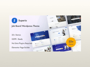 Superio – Job Board WordPress Theme
