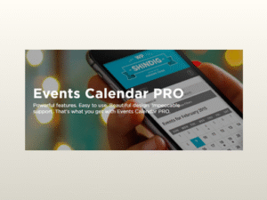 The Events Calendar Pro