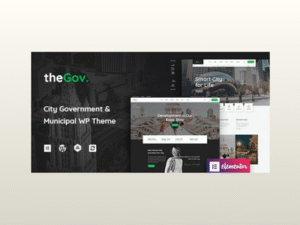 TheGov – Municipal and Government WordPress Theme