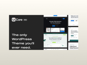 UiCore Pro – WordPress Theme