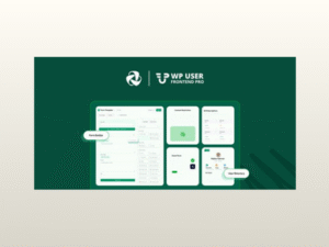 WP User Frontend Pro – Ultimate Frontend Solution For WordPress