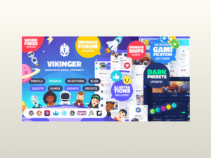 Vikinger – BuddyPress and GamiPress Social Community