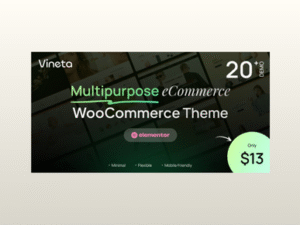 Vineta - Multipurpose WooCommerce WordPress Theme