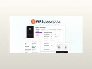 WPSubscription Pro – WooCommerce Subscription Management Plugin