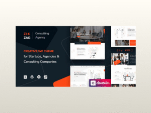 ZikZag – Consulting & Agency WordPress Theme