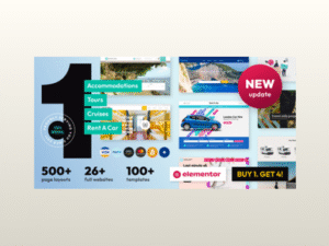 Book Your Travel - Online Booking WordPress Theme