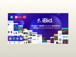 iBid – Multi Vendor Auctions WooCommerce Theme