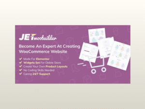 JetWooBuilder – Shop Page, Product, Cart & Checkout for WooCommerce