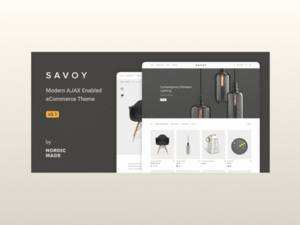 Savoy - Minimalist AJAX WooCommerce Theme