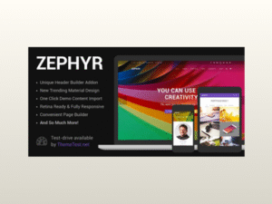 Zephyr | Material Design Theme