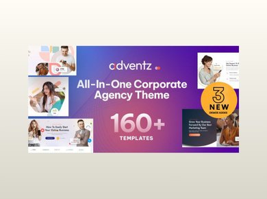 Adventz – Corporate Business WordPress Theme